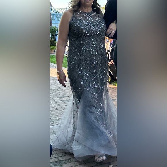 Ivonne D mother of the bride dress